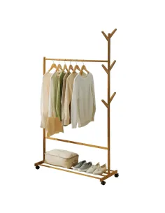 Stander haine VIKIR TYP 3, hol/dormitor, L 100 cm, bambus | MobilaOK