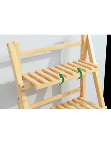 Raft, NEPEL TYP 2, living/bucătărie/balcon, 70x47x122 cm, Bambus | MobilaOK