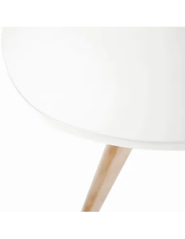 Masă Dining CYRUS 2 NEW, sufragerie, 120x80 cm, MDF și lemn masiv | MobilaOK