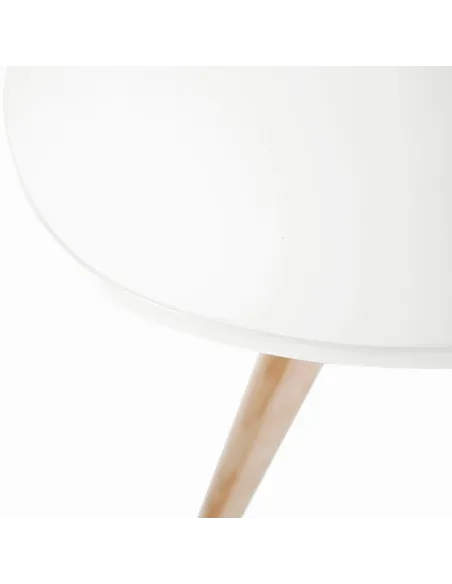 Masă Dining CYRUS 2 NEW, sufragerie, 120x80 cm, MDF și lemn masiv | MobilaOK