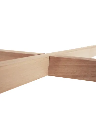 Masă Dining CYRUS 2 NEW, sufragerie, 120x80 cm, MDF și lemn masiv | MobilaOK