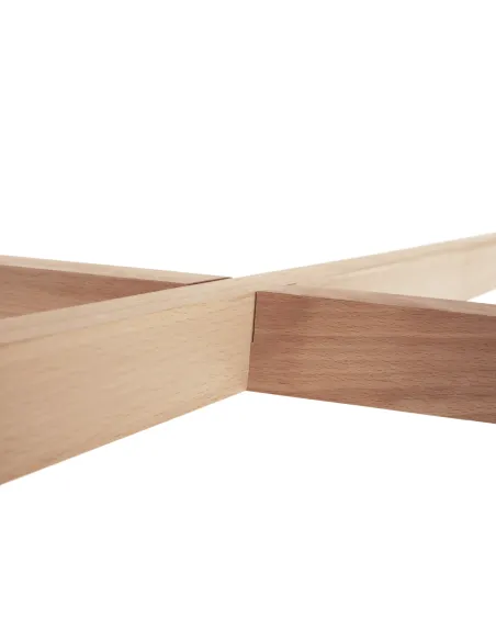 Masă Dining CYRUS 2 NEW, sufragerie, 120x80 cm, MDF și lemn masiv | MobilaOK