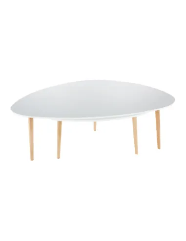 Set 2 Măsuțe Cafea, FOLKO NEW, living/birou, grosime 18 mm, PAL/fag natural, KONDELA | MobilaOK