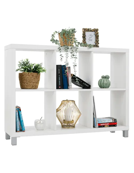 Dulap biblioraft, TOFI 4 NEW, living/birou, 111x29x83 cm, PAL melaminat | MobilaOK