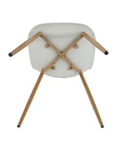 Scaun SINTIA, bucătărie/living, 46x84.5x53 cm, plastic și metal | MobilaOK 2
