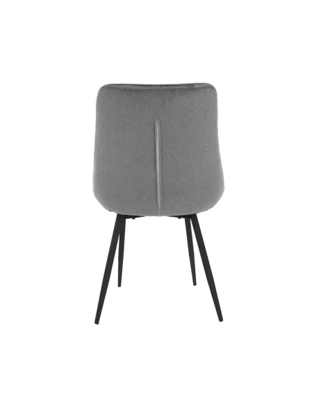 Scaun SARIN, birou/living, 54x56x90 cm, catifea și metal | MobilaOK