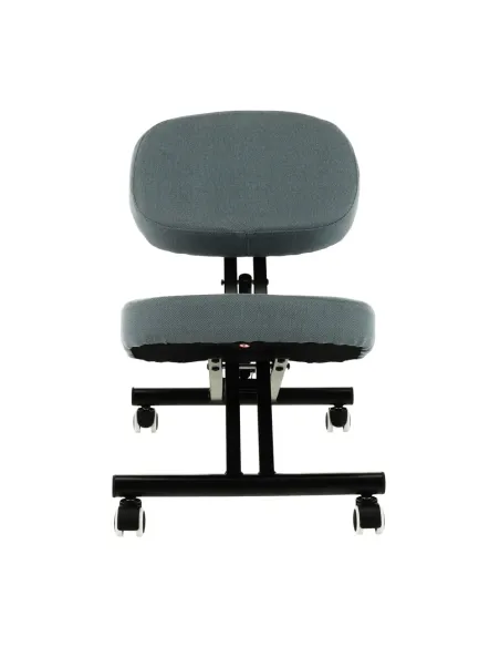 Scaun ergonomic de îngenunchiere KILIAN, birou, 45x62x52-62 cm, ţesătură şi metal | MobilaOK