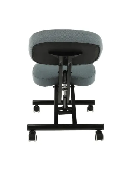 Scaun ergonomic de îngenunchiere KILIAN, birou, 45x62x52-62 cm, ţesătură şi metal | MobilaOK