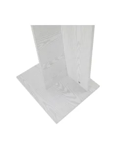 Oglindă cu roți NEPTUN, dormitor/hol, 40x168 cm, MDF alb | MobilaOK 2