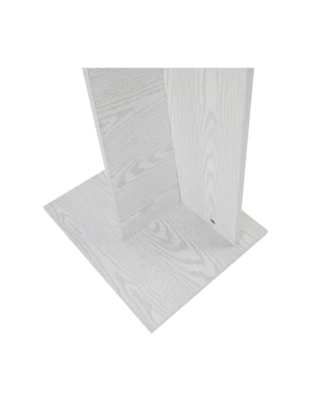 Oglindă cu roți NEPTUN, dormitor/hol, 40x168 cm, MDF alb | MobilaOK