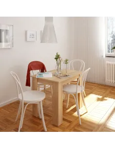 Masă Dining TARINIO, dining, 86x75x60 cm, PAL melaminat stejar sonoma | MobilaOK 2