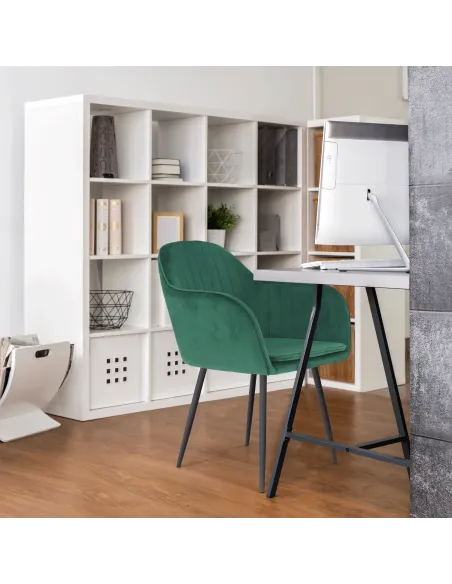 Fotoliu ZIRKON living, 56x82x55 cm, Catifea Velvet/Metal | MobilaOK