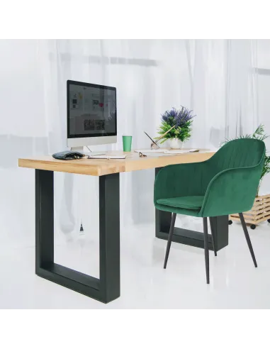 Fotoliu ZIRKON living, 56x82x55 cm, Catifea Velvet/Metal | MobilaOK