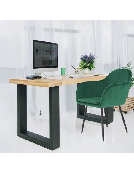 Fotoliu ZIRKON living, 56x82x55 cm, Catifea Velvet/Metal | MobilaOK
