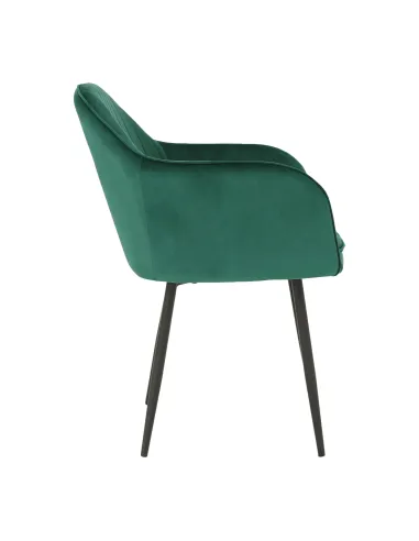 Fotoliu ZIRKON living, 56x82x55 cm, Catifea Velvet/Metal | MobilaOK