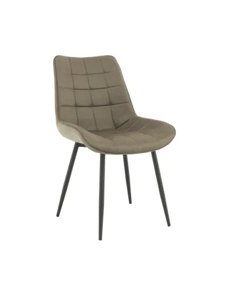 Scaun SARIN, birou/home office, 54x56x90 cm, catifea/metal | MobilaOK
