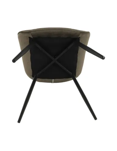Scaun SARIN, birou/home office, 54x56x90 cm, catifea/metal | MobilaOK