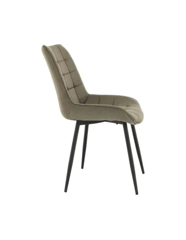 Scaun SARIN, birou/home office, 54x56x90 cm, catifea/metal | MobilaOK