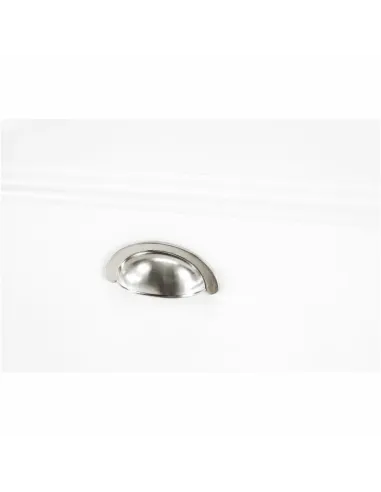 Pantofar SEBER TYP 1 pentru hol/dressing, 53.5x82.5x24 cm, PAL melaminat alb | MobilaOK