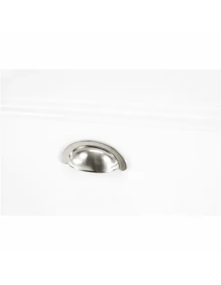 Pantofar SEBER TYP 1 pentru hol/dressing, 53.5x82.5x24 cm, PAL melaminat alb | MobilaOK