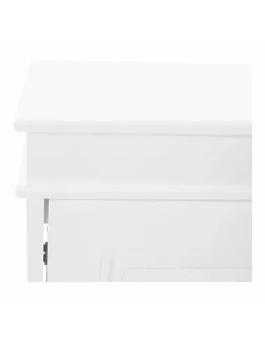 Pantofar SEBER TYP 2, hol/dressing, 53.5x117x24 cm, PAL/MDF, alb | MobilaOK