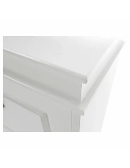 Pantofar SEBER TYP 2, hol/dressing, 53.5x117x24 cm, PAL/MDF, alb | MobilaOK