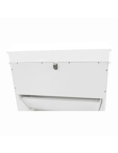 Pantofar SEBER TYP 2, hol/dressing, 53.5x117x24 cm, PAL/MDF, alb | MobilaOK