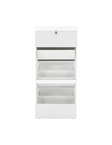 Pantofar SEBER TYP 2, hol/dressing, 53.5x117x24 cm, PAL/MDF, alb | MobilaOK