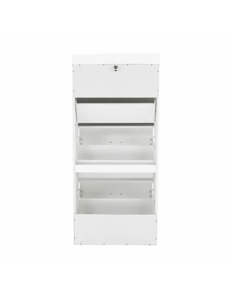 Pantofar SEBER TYP 2, hol/dressing, 53.5x117x24 cm, PAL/MDF, alb | MobilaOK