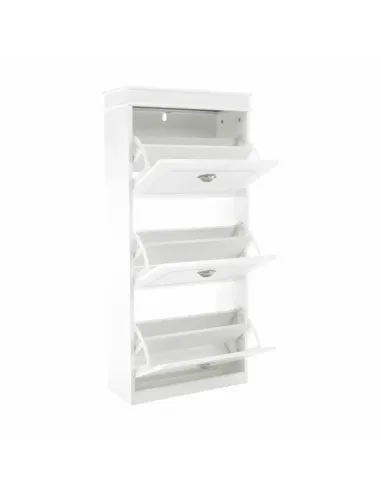 Pantofar SEBER TYP 2, hol/dressing, 53.5x117x24 cm, PAL/MDF, alb | MobilaOK