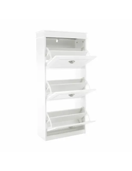 Pantofar SEBER TYP 2, hol/dressing, 53.5x117x24 cm, PAL/MDF, alb | MobilaOK