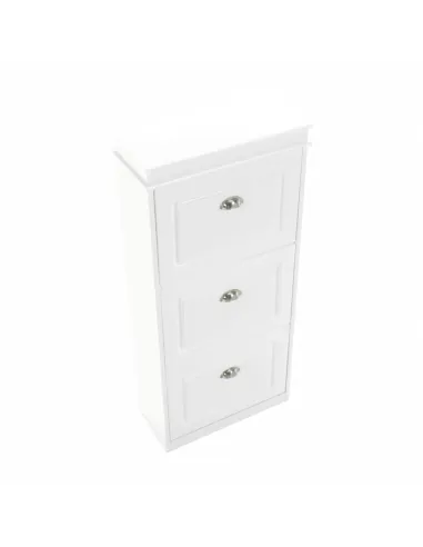 Pantofar SEBER TYP 2, hol/dressing, 53.5x117x24 cm, PAL/MDF, alb | MobilaOK