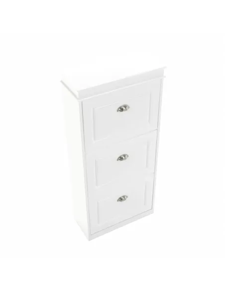 Pantofar SEBER TYP 2, hol/dressing, 53.5x117x24 cm, PAL/MDF, alb | MobilaOK