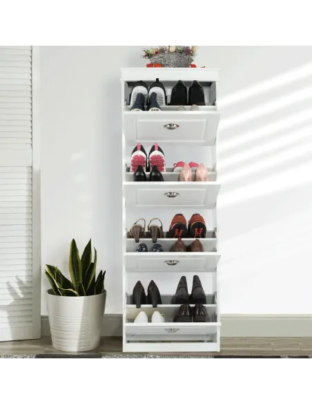 Pantofar SEBER TYP 3 pentru hol/dressing, 53.5x152x24 cm, PAL/MDF, KONDELA | MobilaOK