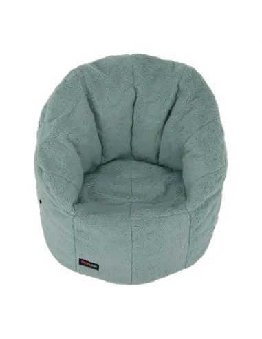 Fotoliu ALMERO, living, 75x75x75 cm, material textil mentol | MobilaOK