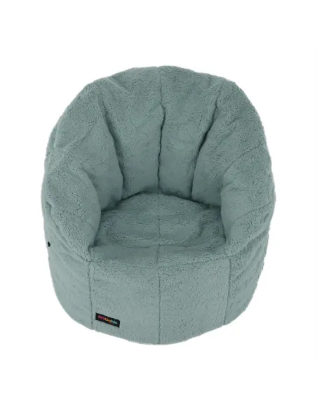 Fotoliu ALMERO, living, 75x75x75 cm, material textil mentol | MobilaOK