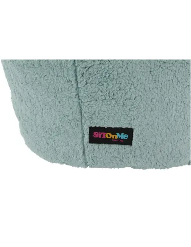 Fotoliu ALMERO, living, 75x75x75 cm, material textil mentol | MobilaOK