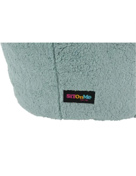 Fotoliu ALMERO, living, 75x75x75 cm, material textil mentol | MobilaOK