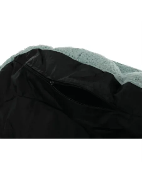 Fotoliu ALMERO, living, 75x75x75 cm, material textil mentol | MobilaOK