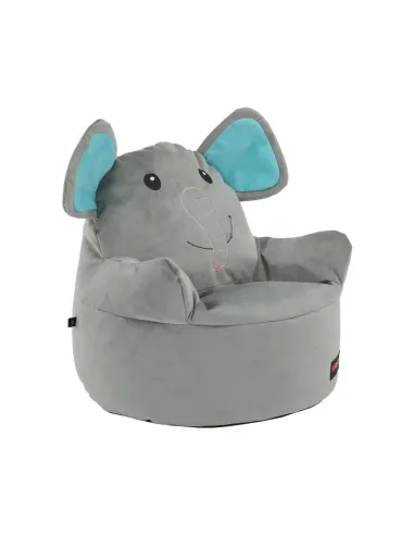 Fotoliu BABY TIPUL 2, copii, 55x50 cm, textil gri | MobilaOK