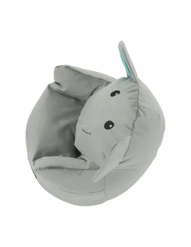 Fotoliu BABY TIPUL 2, copii, 55x50 cm, textil gri | MobilaOK