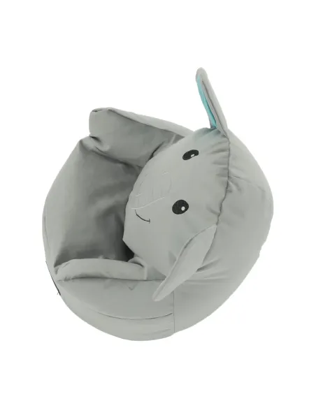 Fotoliu BABY TIPUL 2, copii, 55x50 cm, textil gri | MobilaOK