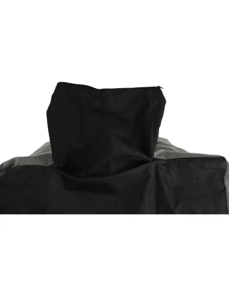 Fotoliu URASON, living, 80x80x80 cm, material textil gri | MobilaOK