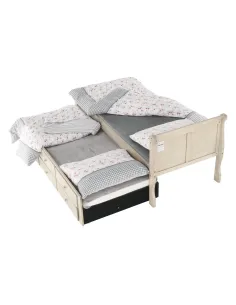 Pat, ANTIKO, dormitor/copii, 90x200, PAL/MDF, masiv | MobilaOK 2