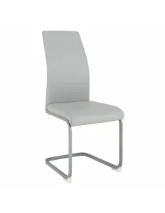 Scaun Dining NOBATA, living/bucătarie, 42x56x99 cm, Piele eco, metal | MobilaOK