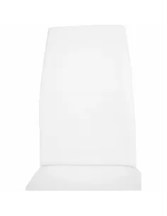 Scaun Dining VATENA, living/sufragerie, 42x56x99 cm, piele eco + metal crom | MobilaOK 2