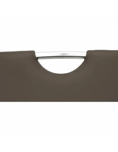 Scaun TOSENA, dining, 44x60.5x98 cm, piele eco și crom | MobilaOK