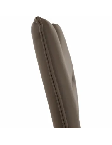Scaun TOSENA, dining, 44x60.5x98 cm, piele eco și crom | MobilaOK