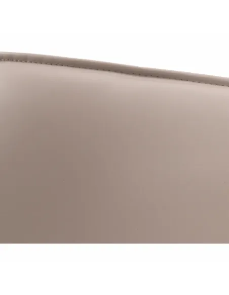Scaun Dining TOSENA, living/dining, 44x60.5x98 cm, Piele eco și crom | MobilaOK