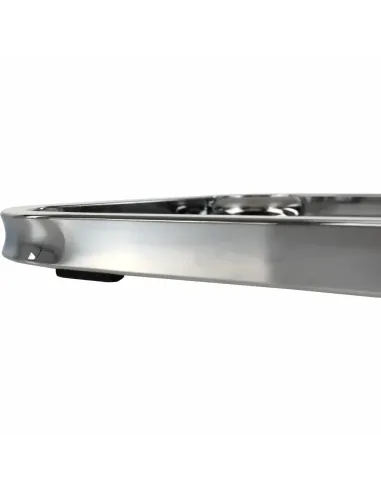 Scaun Dining TOSENA, living/dining, 44x60.5x98 cm, Piele eco și crom | MobilaOK
